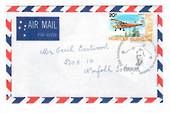 NORFOLK ISLAND 1981 50th Anniversary of the Flight by Chichester. Special Postmark on cover. - 30802 - PostalHist