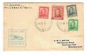 NEW ZEALAND 1951 First Airmail Auckland - Papeete. - 30807 - PostalHist