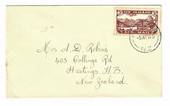NEW ZEALAND 1934 Airmail 5/4/34. - 30809 - PostalHist