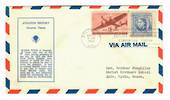 USA 1941 Aviation History No 3. Cover posted from Baltimore to Western Samoa.