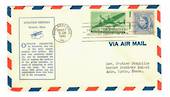 USA 1941 Aviation History No 4. Cover posted from Philadelphia to Western Samoa.