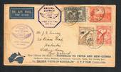 AUSTRALIA 1934 First Official Airmail Australia to New Guinea. Ringwood 20/7/34 Lae 20/7/34 Sydney 1/8/34. - 30827 - PostalHist