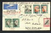 SOUTH AFRICA 1937 First Airmail Flying Boat Service from Durban to England. - 30851 - PostalHist
