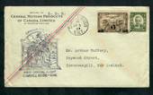 CANADA 1934 First Official Flight from Camsell River ( North-West Territories to Rae then to New Zealand. - 30861 - PostalHist