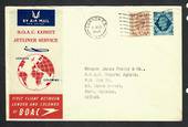 GREAT BRITAIN 1952 BOAC Comet Jetliner Service. First Flight from London to Colombo. - 30879 - PostalHist