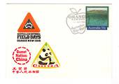 AUSTRALIA 1985 Special Postmark. Australia National Field Day. Guest Nation China. Of interest is the Panda on the cover. - 3091