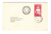 NEW ZEALAND Postmark Whangarei MARAEROA. H Class cancel on cover sent to Canada. - 30922 - Postmark