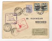 IRAN 1929 First Flight from Tehran to Meched. - 30939 - PostalHist