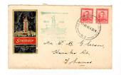 NEW ZEALAND 1940 illustrated cover postmarked at the exhibition on 11/3/1940. - 30973 - PostalHist