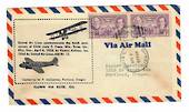 USA 1936 Tenth Anniversary of the CAM Route 5 from PascoWis Boise Ida Elko Nev. Flown from Boise. - 31025 - PostalHist