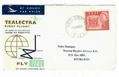 FIJI 1960 Tealectra First Flight Nadi  to  Auckland. - 31046 - PostalHist