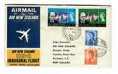 HONG KONG 1966 Air New Zealand Inaugural Flight from Hong Kong to Auckland. - 31050 -