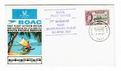 FIJI 1967 BOAC First Flight between First South Pacific Flight. Special Postmark on cover. - 31054 - PostalHist