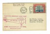 USA 1928 25th Anniversary of the First Human Flight. Special cachet. - 31064 -