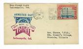 USA 1928 10th Anniversary of Armistace Day. Special cachet on flight cover. - 31065 -