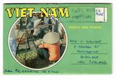 NEW ZEALAND Postcard Folder from Vietnam to New Zealand. - 31097 - PostalHist