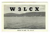 USA QSL Card.   W3LCX. - 31126 - Postcard