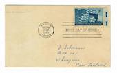 USA 1945 Centenary of the Statehood of Texas on first day cover. Nice card. - 31159 - FDC