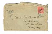 GREAT BRITAIN 1916 Postmark TORQUAY Backstamp on cover. - 31186 - PostalHist