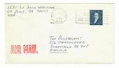 USA 1982 Airmail Letter to England.