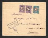 TURKEY 1917 Letter to Switzerland. From Constaninople (Postmark Stanboul). Censor cachet on the front. Backstamp Lausanne 11 Gar