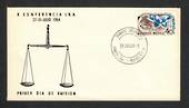 MEXICO 1964 IBA Conference on first day cover. - 31228 - FDC