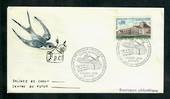 FRANCE 1970 Royal Salt Springs on first day cover. - 31264 - FDC
