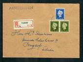 NETHERLANDS 1947 Registered Letter from Tilburg Holland to Burgdorf Switzerland (backstamp 17/3/48). Top condition. - 31284 - Po