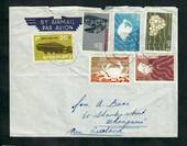 NETHERLANDS 1967 Cover to New Zealand  with the 1967 Cultural Health and Social Relief Fund set complete. - 31285 - PostalHist