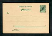 GERMAN POST OFFICES in CHINA 1901 Postcard 5pf Green. Unused. - 31303 - PostalHist