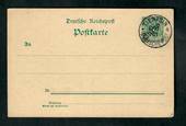 GERMAN POST OFFICES in CHINA 1901 Postcard 5pf Green. Fine copy postmarked TIENTSIN. - 31304 - PostalHist