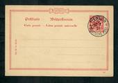 GERMAN POST OFFICES in CHINA 1901 Postcard 10pf Red. Fine copy postmarked TIENTSIN. - 31305 - PostalHist