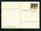 WEST GERMANY 1974 Postcard issued to commemorate the 25th Anniversary of the German Federal Republc. Fine used. - 31316 - Postal