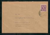 GERMANY Allied Occupation 1945 Nice cover from British and American Zone to Dusseldorf. There is no postal zone marking. - 31327
