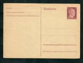 GERMANY 1941 Postkarte 15pf Claret in mint condition. - 31335 - PostalHist