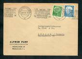 WEST GERMANY 1954 Special Postmark Munich Festival. Cover to Switzerland. - 31337 - PostalHist