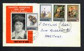 NEW ZEALAND 1973 Frances Hodgkins. Set of 4 on illustrated first day cover. - 31452 - FDC