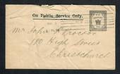 NEW ZEALAND 1906 Cover with NZ Treasury Free. - 31482 - PostalHist