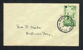 NEW ZEALAND 1939 Health 1d Green on cover postmarked HALF MOON BAY. - 31484 - Postmark