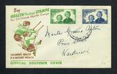 NEW ZEALAND 1946 Health. Set of 2 on first day cover. - 31500 - FDC
