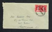 NEW ZEALAND 1937 Cover from New Plymouth to Auckland with 1937 Coronation 1d Red. - 31516 - PostalHist