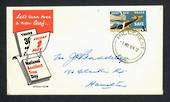 NEW ZEALAND Postmark Hamilton HILLCREST. J Class cancel on 1964 Road Safety first day cover. - 31517 - Postmark