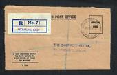 NEW ZEALAND 1967 Registered Letter Official Paid from Otahuhu East to Auckland. - 31527 - PostalHist