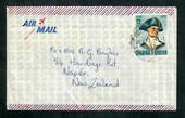 SAMOA 1978 Tidy airmail cover to New Zealand bearing 12c commemorative. - 31607 - PostalHist