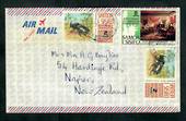 SAMOA 1978 Tidy airmail cover to New Zealand bearing 2c definitive and a commemorative. - 31608 - PostalHist