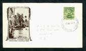 SAMOA 1935 Definitive ½d Green on illustrated first day cover. - 31614 - FDC