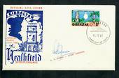 GIBRALTAR 1967 250th Anniversary of the Birth of General Elliot 9d on first day cover 11/12/1967. - 31631 - FDC