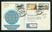 MALAYSIA 1974 World Tin Conference. Set of 3 on first day cover postmarked in Sarawak. - 31695 - FDC