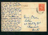 GREAT BRITAIN 1950 Postcard used internally with 2d Geo 6th Light Orange. - 31722 - PostalHist