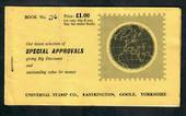 GREAT BRITAIN Approvals Booklet from Universal Stamp Co Eastrington Poole Yorkshire. - 31742 - PostalHist